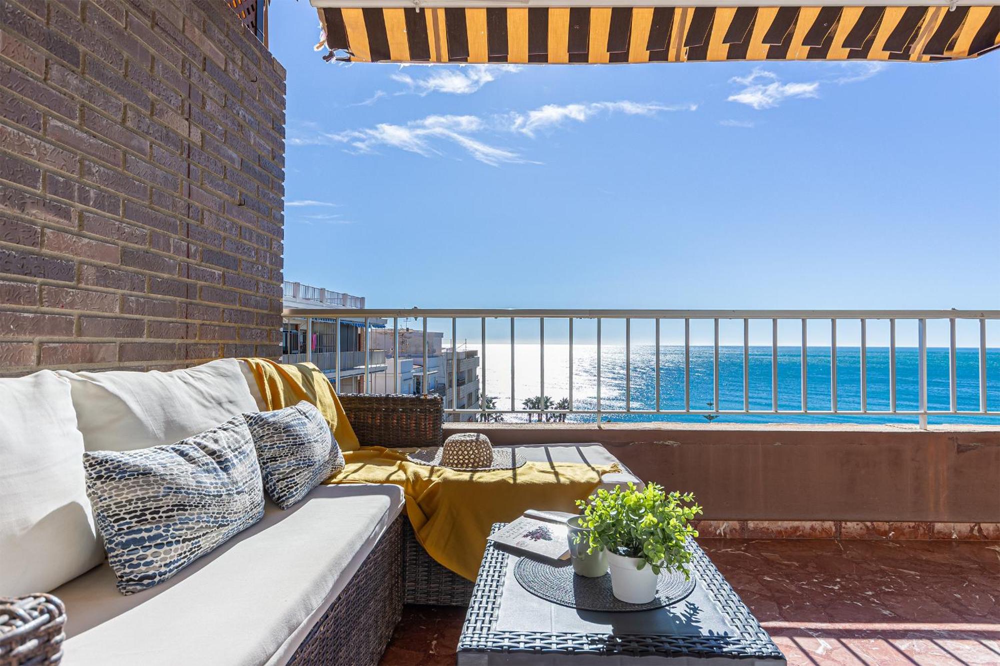 Casa Mare Apartamento En Primera Linea De Playa Альмуньекар Экстерьер фото