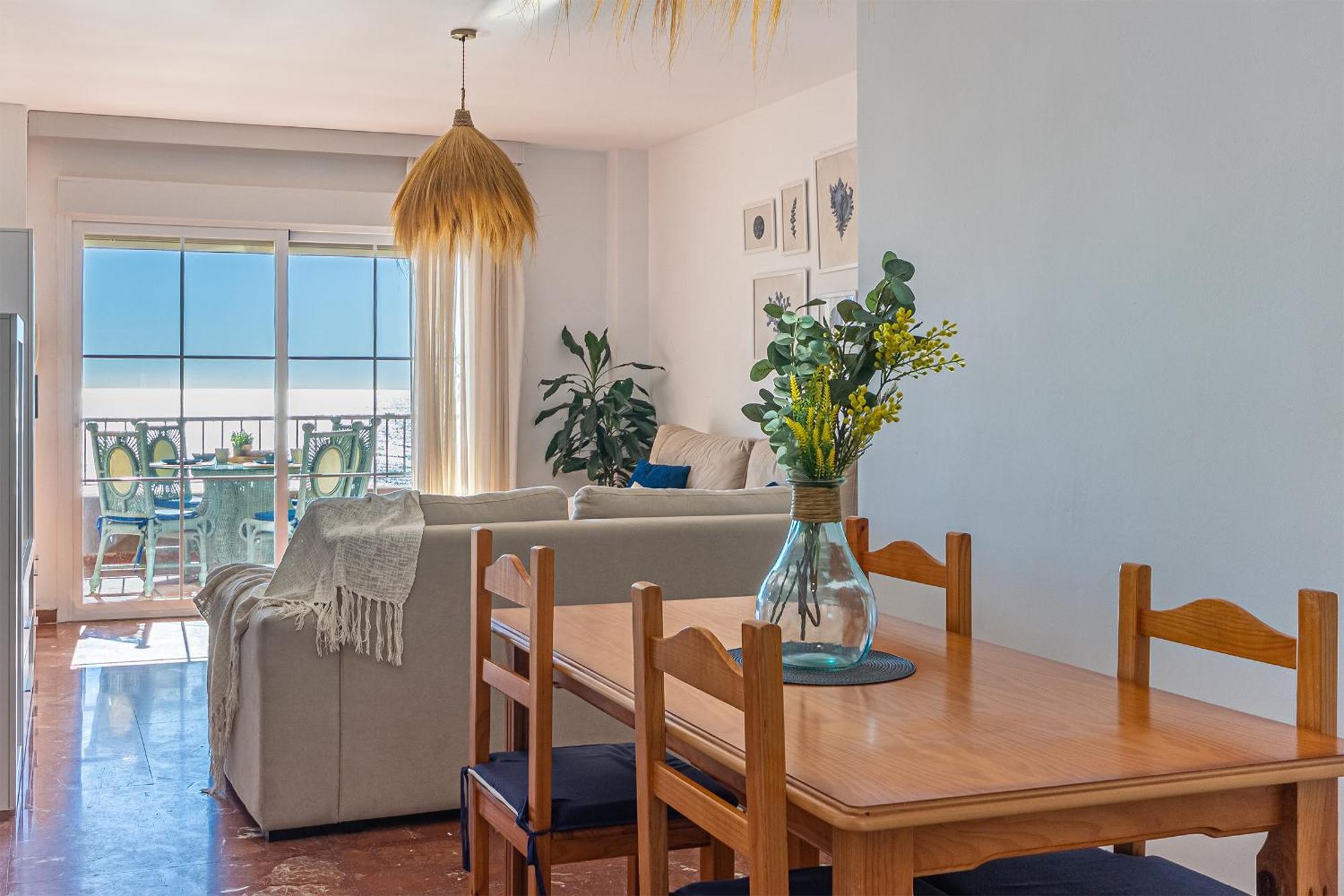 Casa Mare Apartamento En Primera Linea De Playa Альмуньекар Экстерьер фото
